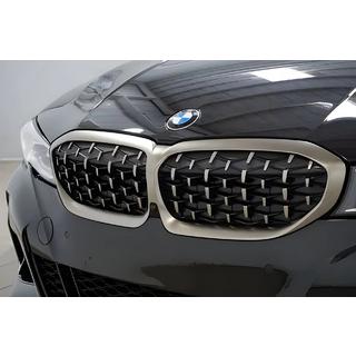Njurgaller Diamond Silver (2018-2022, matt kromkant) BMW 3-serien G20/G21 2018– foto 3
