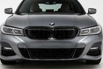 BMW 3-serien G20/G21 2018– M-Look njurgrillar (för G28 2022+, blanksvart) foto 1