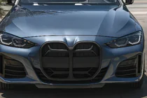 BMW 4-serien G22/23/26 2020– CS-Style njurgrill (för G26, matt svart) foto 1