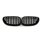 BMW 5-serien E60/E61 2003–2010 M-Look njurgrillar (matt svart) foto 2
