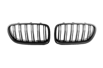 BMW 5-serien F10/F11 2010–2016 M-Look njurgrillar (matt svart) foto 2