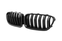 BMW 5-serien F10/F11 2010–2016 M-Look njurgrillar (matt svart) foto 3