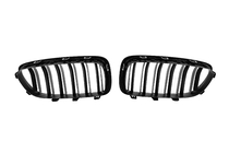 BMW 5-serien F10/F11 2010–2016 M-Look njurgrillar (matt svart) foto 5
