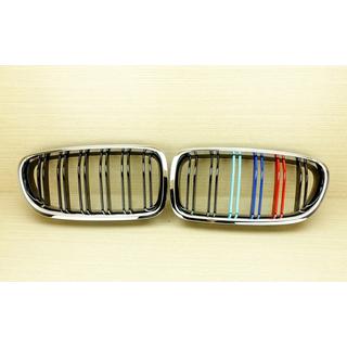 Njurgaller M-Look (M-Color med kromkant) BMW 5-serien F10/F11 2010–2016 foto 2