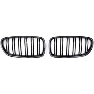 M-Look njurgrill (blank svart med carbon hydroprint) BMW 5-serien F10/F11 2010–2016 foto 2