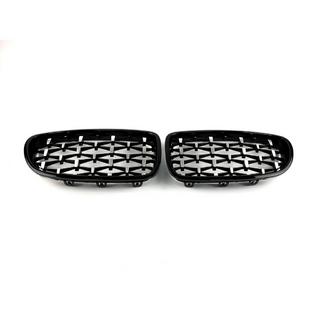 Njurgaller Diamond Silver (svart kant) BMW 5-serien F10/F11 2010–2016 foto 4