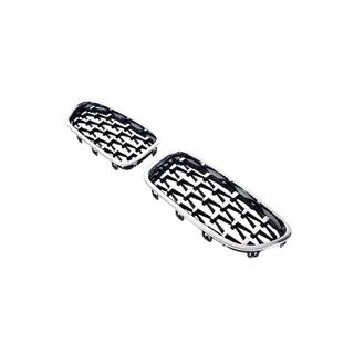 Njurgaller Diamond Silver (kromkant) BMW 5-serien F10/F11 2010–2016 foto 4