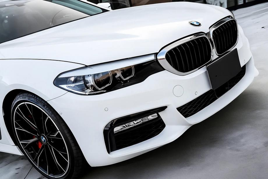BMW 5-serien G30/G31 2017–2023 Njurgrillar 1 Bar (2017-2020, svart högglans med kromlist) Image