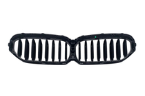 BMW 5-serien G30/G31 2017–2023 Frontgrill 1 Bar (2021+, matt svart) foto 3