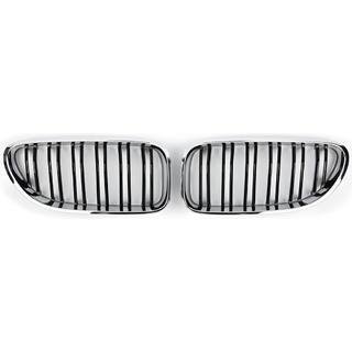 M-Look njurgaller (svart högglans med kromkant) BMW 6-serien F12/F13/F06 2011–2018 foto 2