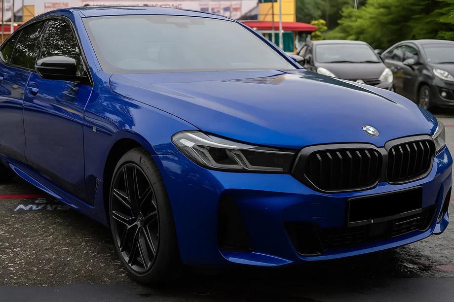 BMW 6-serie G32 2017– M-Look njurgaller (2020-2023, matt svart) Image