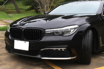 BMW 7-serien G11/G12 2015–2022 Njurgaller 1 Bar (2016-2019, matt svart) foto 1