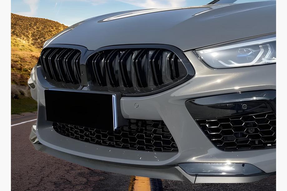 BMW 8-serie G14/G15/G16 2018– M-Look njurgrill (2018-2022, blanksvart) Image