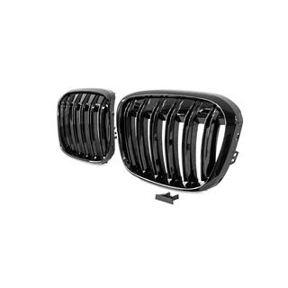 M-Look njurgrill (2015-2019, blank svart) BMW X1 F48 2015–2022 foto 4