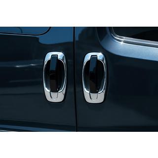 Krominramningar för dörrhandtag (4 st, plast) Citroen Jumper 2007–2025