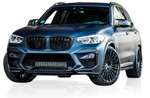 BMW X3 G01 2018– Njurgaller M-Look (2018-2021, matt svart) foto 1