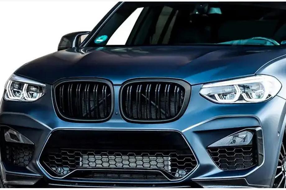 BMW X4 G02 2018– Njurgaller M-Look (2018-2021, matt svart) Image