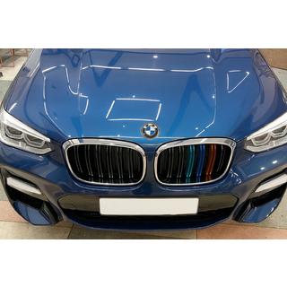 Njurgaller M-Look (2018-2021, M-Color med kromlist) BMW X4 G02 2018– foto 1