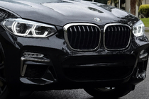 BMW X3 G01 2018– Njurgaller 1 Bar (2018-2021, blanksvart med kromram) foto 1