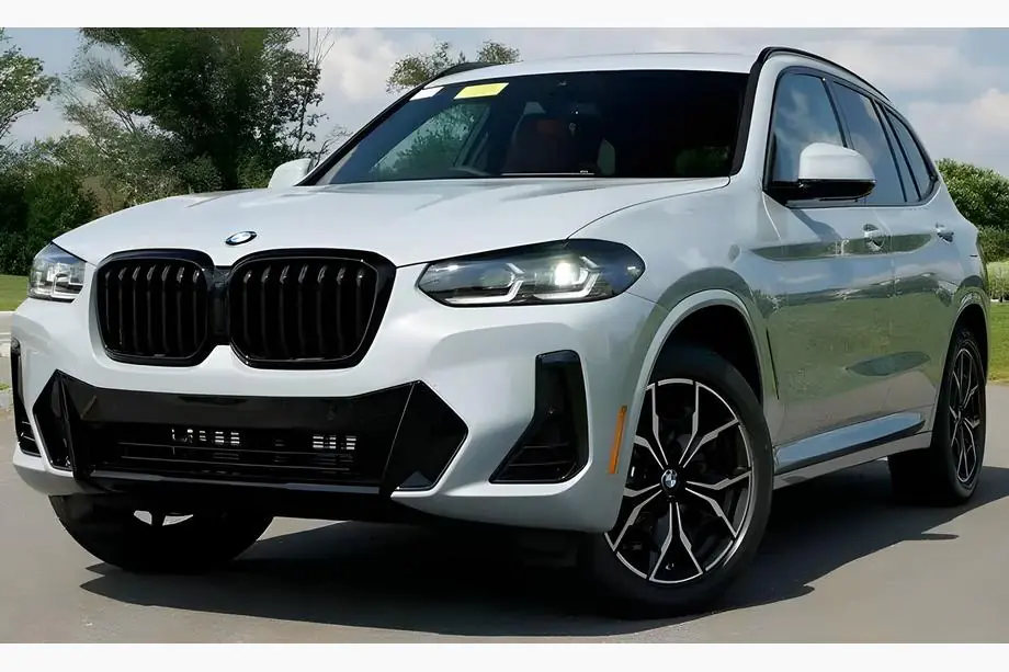BMW X3 G01 2018– Njurgrillar 1 Bar (2021+, blanksvart) Image