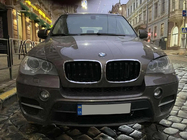 BMW X6 E71 2008–2014 M-Look njurgaller (svart högglans med kromkant) foto 1