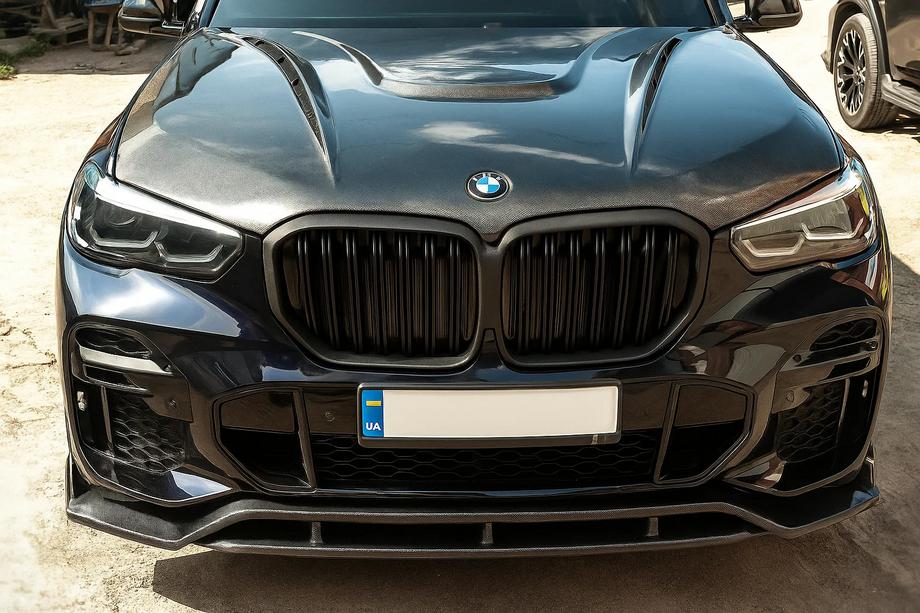 BMW X5 G05 2019–2026 Njurgrillar M-Look (2019-2022, matt svart) Image