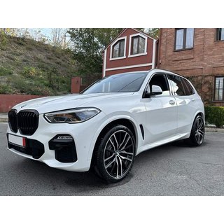 Njurgaller 1 Bar (2019-2022, blanksvart) BMW X5 G05 2019–2026 foto 2