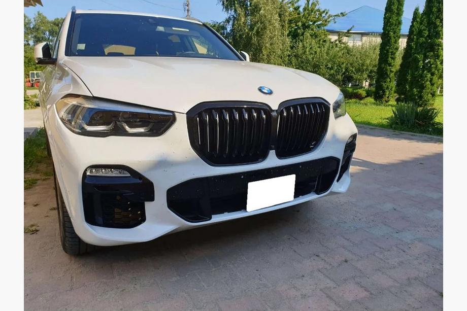BMW X5 G05 2019–2026 Njurgaller 1 Bar (2019-2022, blanksvart) Image