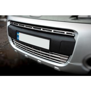 Kylargallerlister (2 delar, rostfritt stål) Citroen Berlingo 2008–2018 foto 3