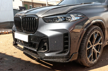 BMW X5 G05 2019–2026 Njurgaller 1 Bar (2023+, blank svart) foto 3