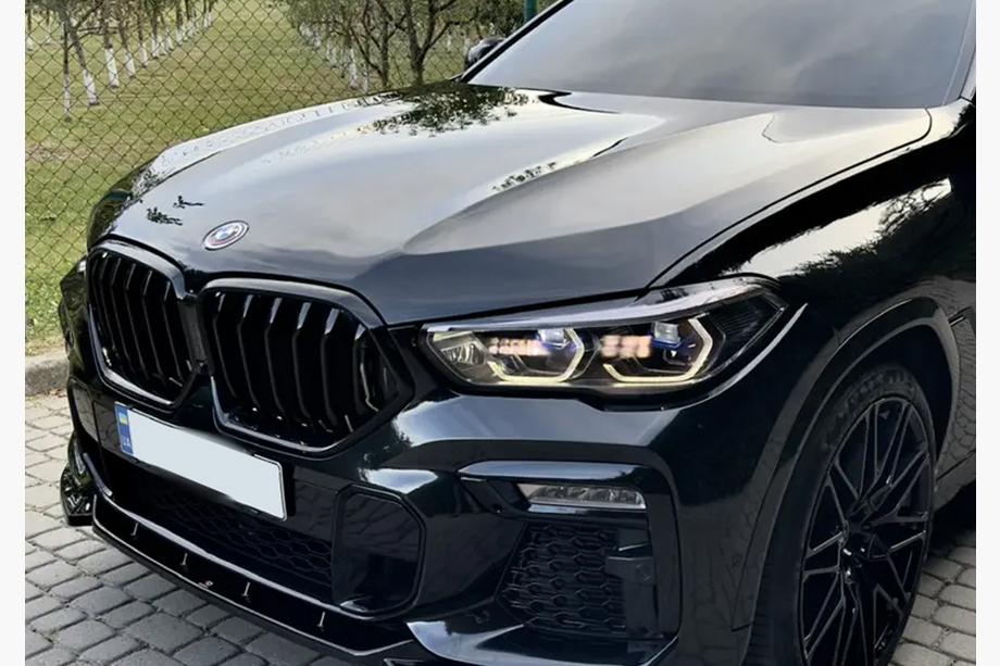 BMW X6 G06 2019–2027 Njurgaller 1 Bar (2019-2022, blanksvart) Foto 7