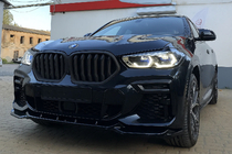 BMW X6 G06 2019–2027 Njurgaller 1 Bar (2019-2022, matt svart) foto 3