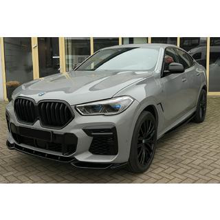 Njurgaller 1 Bar (2019-2022, matt svart) BMW X6 G06 2019–2027 foto 1