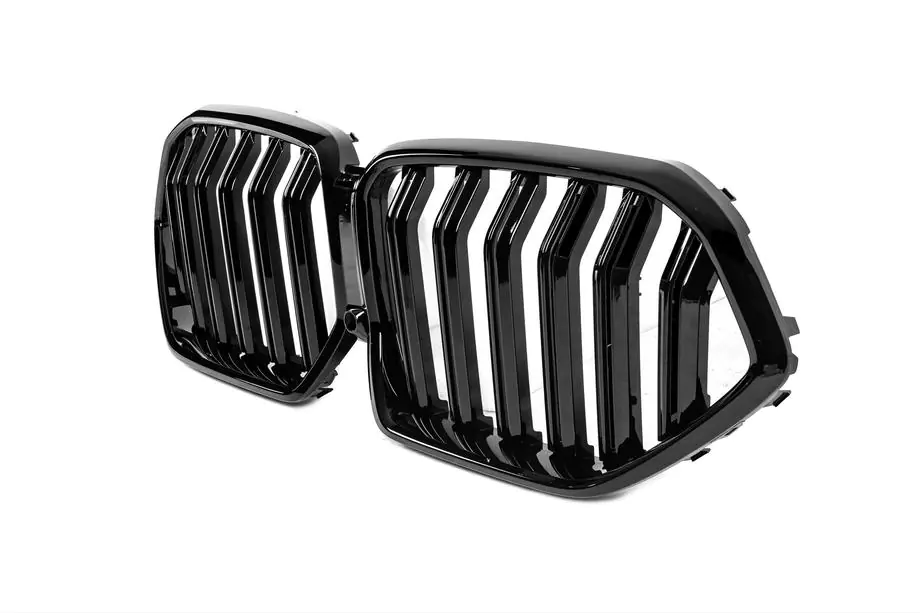 BMW X6 G06 2019–2027 M-look njurgrill (2019-2022, blanksvart) Foto 4