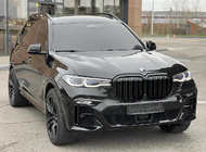 BMW X7 G07 2019– M-look njurgrill (2019-2022, blanksvart) foto 2