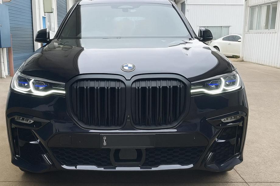 BMW X7 G07 2019– Njurgrillar M-Look (2019-2022, matt svart) Image