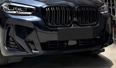BMW X3 G01 2018– M-Look njurgrill (för G08i, blanksvart) foto 4