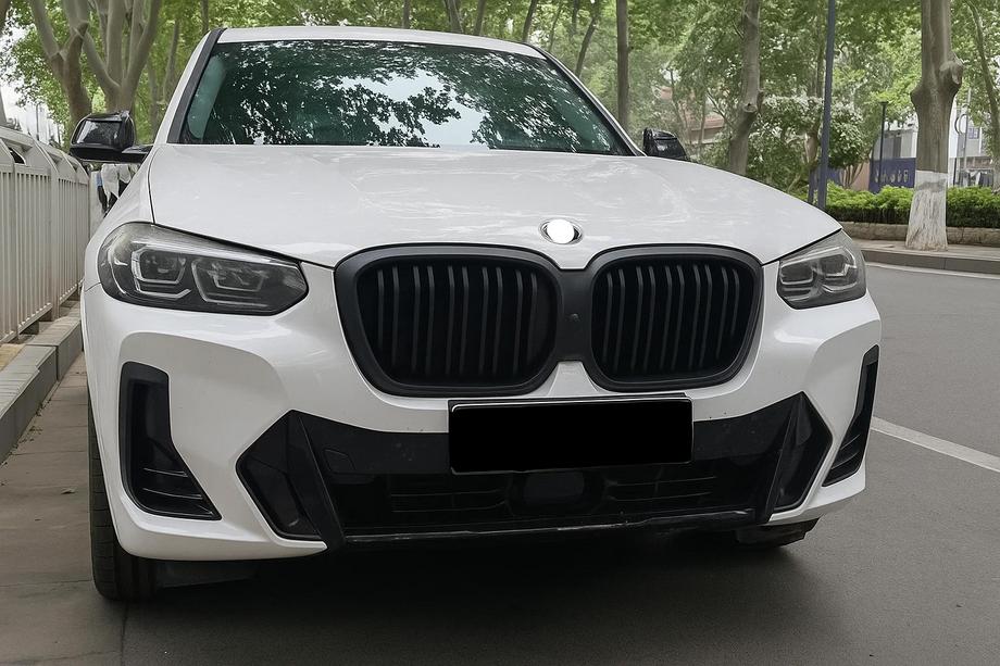 BMW X3 G01 2018– M-look njurgrill (för G08i, matt svart) Image
