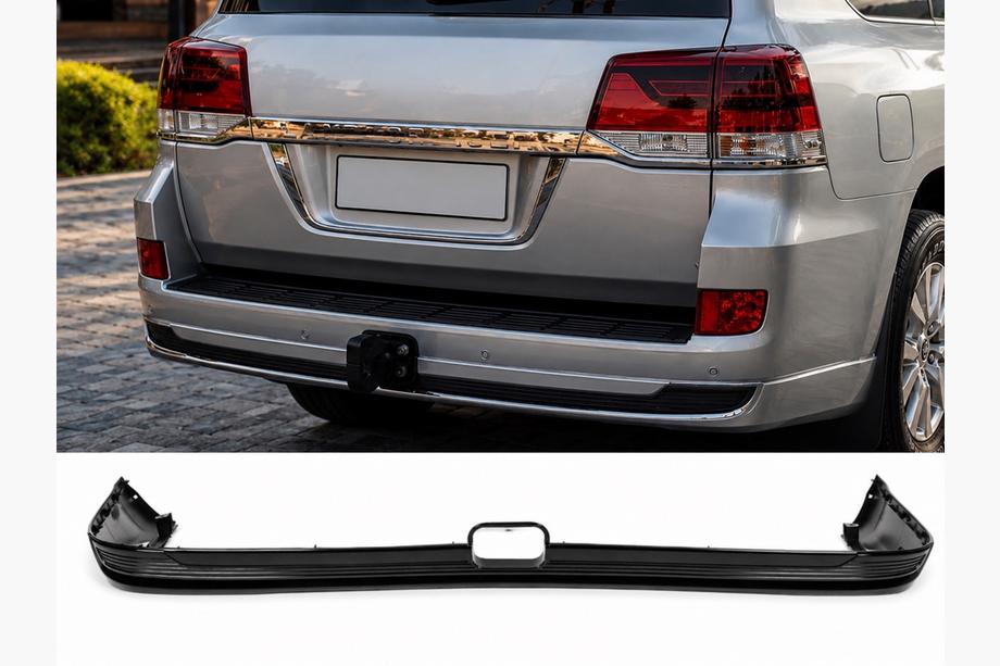Toyota Land Cruiser 200 2007–2021 Bakre diffuserinsats utan krom 2016-2021 (Executive 2019/2021, för dragkrok) Image