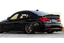 BMW 3-serien F30/F31 2012–2019 PSM-Style bakspoiler (för F30/F80, svart blank) foto 2