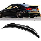 BMW 3-serien F30/F31 2012–2019 PSM-Style bakspoiler (för F30/F80, svart blank) foto 8