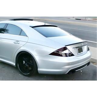 DPT spoiler (svart högglans) Mercedes CLS C219 2004–2010 foto 1