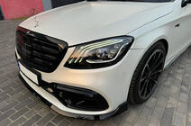 Mercedes S-class W222 2013–2022 Främre läppspoiler BRB (2018+) foto 3