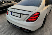 Mercedes S-class W222 2013–2022 Bakre diffuser BRB (för lackering, 2018+) foto 10