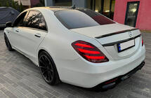 Mercedes S-class W222 2013–2022 Bakre diffuser BRB (för lackering, 2018+) foto 3