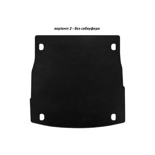 EVA V-2 bagagerumsmatta (utan subwoofer, svart) Alfa Romeo Stelvio 2016–