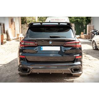 Nedre spoiler V1 (naturkolfiber) BMW X5 G05 2019–2026 foto 2
