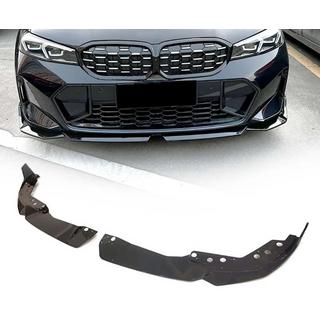 Främre läppspoiler DPT V-2 (för 2022+, M Technic, blanksvart) BMW 3-serien G20/G21 2018– foto 1
