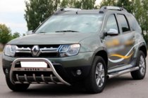 Dacia Duster 2008–2018 Sidostegsrör med insteg (2 st, rostfritt) foto 2