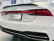 Audi A7 2018– DPT spoiler (svart högglans) foto 1